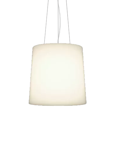 COLGANTE HI-HAT E27 TRASLUCIDA GRANDE 40XH39CM