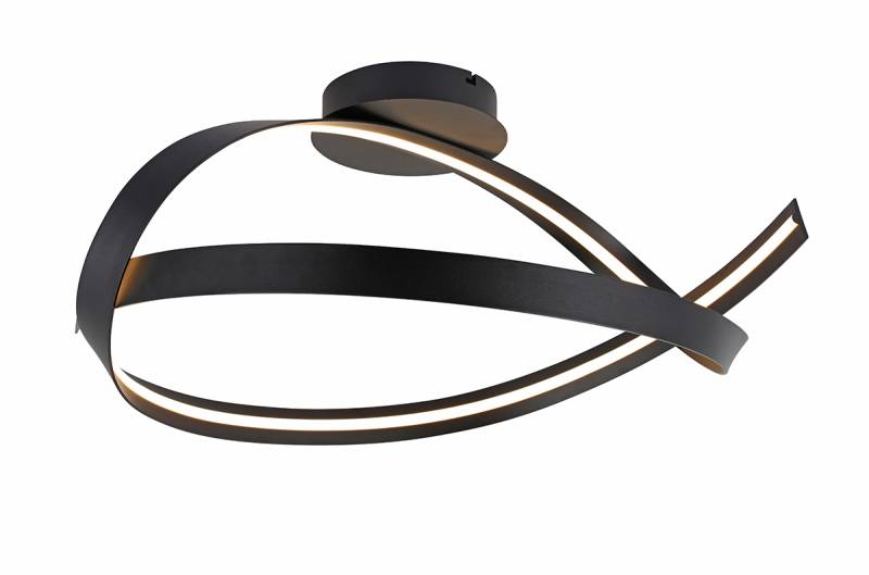 PLAFON CANTON LED 34W DIM 60CM NEGRO