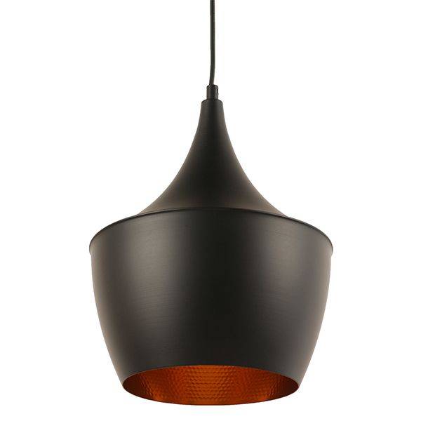 COLGANTE BEAT FAT E27 23CM ALUM.NG