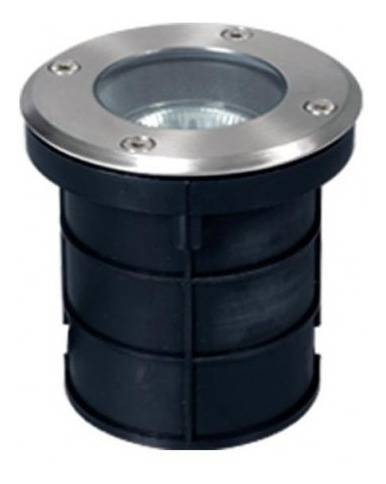 SPOT EMBUTIDO DE PISO PETRA 76003 GU10 ACERO