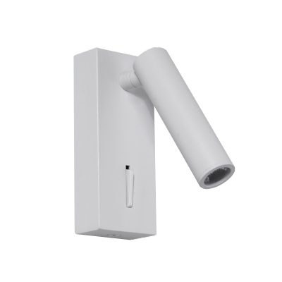 APLIQUE QU-AP LED 3W 3200K MOV. BLANCO