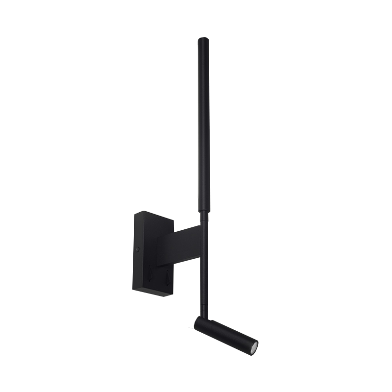 APLIQUE BED-STICK LED 3X8W 3000K DUAL MOV. NEGRO