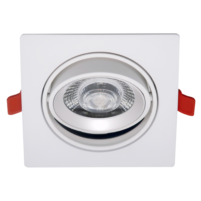 SPOT EMBUTIDO G51 NISAN AR111 GU10 CARDAN 18X18 BL