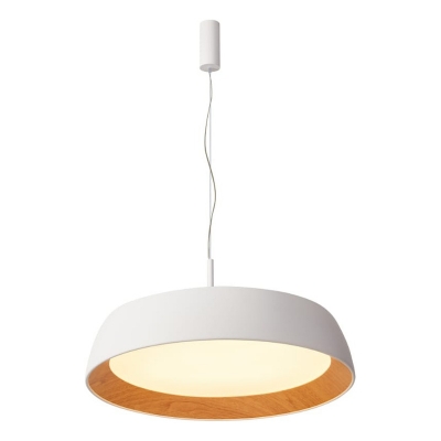 COLGANTE NORUEGA BIG LED 60W 3000/4000K DIM 60CM BL.MAD