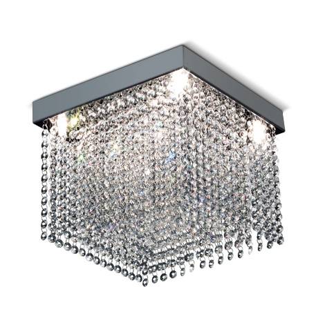 PLAFON G597 05C DROP 5L. G9 CRISTAL 30X30