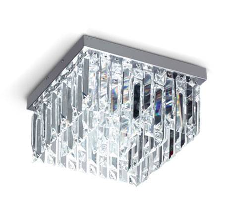 PLAFON G627 05C SIRIUS 5L. G9 CRISTAL 30X30