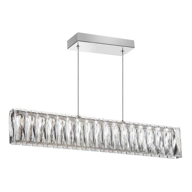 COLGANTE ICE BAR G770 05P 5L.G9 CRISTAL 61CM
