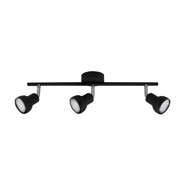 SPOT IN EX PEPPER III 5002 3L GU10 NEGRO