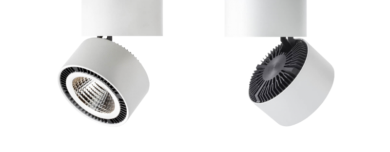 PLAFON IN KOZMO-R LED 15W 3000K DIM MOVIL BLANCO