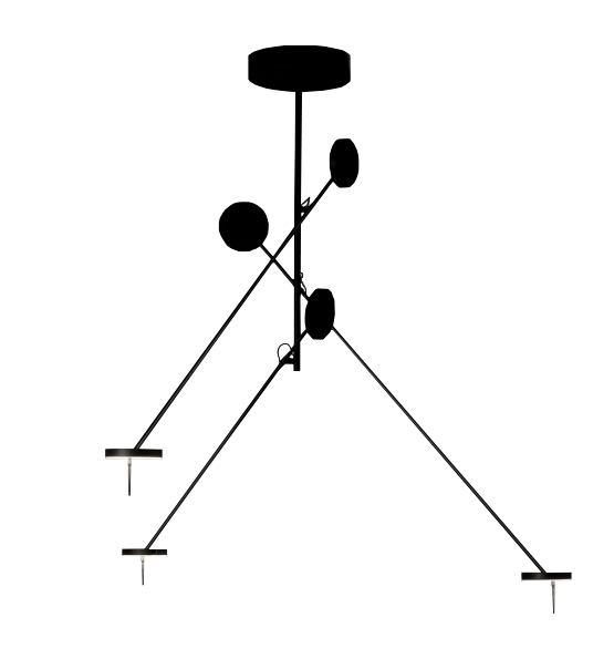 COLGANTE INVISIBLE III 3LEDS 9W BASCULANTE NG.