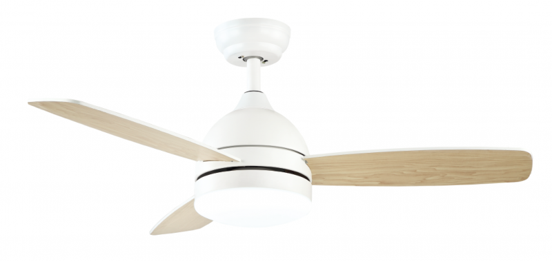 VENTILADOR DE TECHO 422C LED24W 3 VEL.CONTROL BL.MADERA