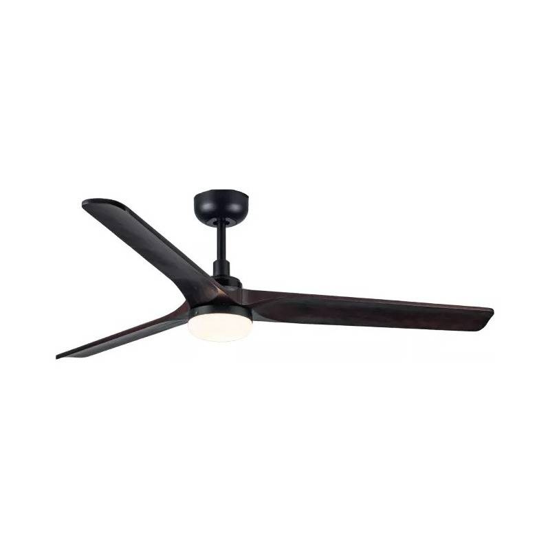 VENTILADOR DE TECHO 530B LED18W 6 VEL.CONTROL NG/ABS