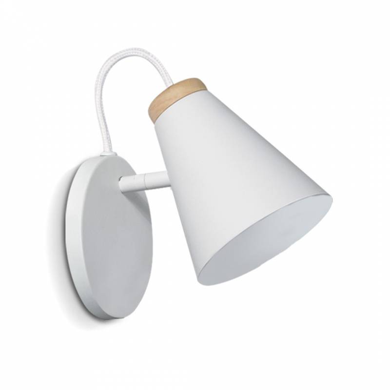 APLIQUE IN 8150-1 NORDIK E27 BCO.NG