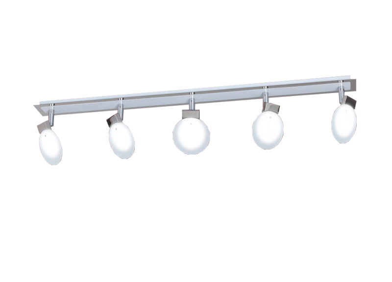 PLAFON MISTERIO II 20025 5L LEDS 6.8W CROMO