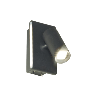 APLIQUE DUO 20201 LED 3/6W NEGRO