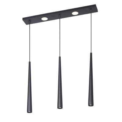 COLGANTE KONOS + EYE 20425 LED 5L. 6W NEGRO