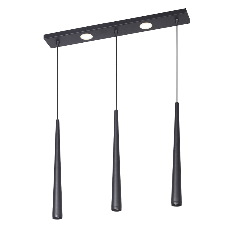 COLGANTE KONOS + EYE 20425 LED 5L. 6W NEGRO