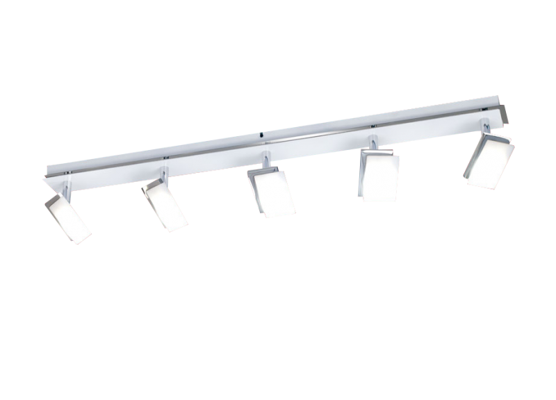 PLAFON RAYO 20105 5 LEDS 6.8W LINEAL BL/CR