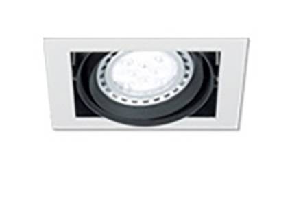 SPOT EMBUTIDO ET022/1 SPACE 1L. AR111 GU10 BCO