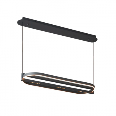 COLGANTE RAMLA-S LED 56W OVOIDE 93CM BL.NG.DOR