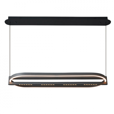 COLGANTE RAMLA-L LED 72W OVOIDE 123CM BL.NG.DOR