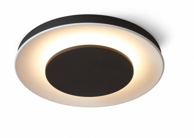 PLAFON FLAM-M LED 36W 46CM NEGRO
