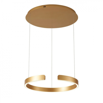 COLGANTE TOLUCA-S LED 50W HERRAD.60CM DORADO