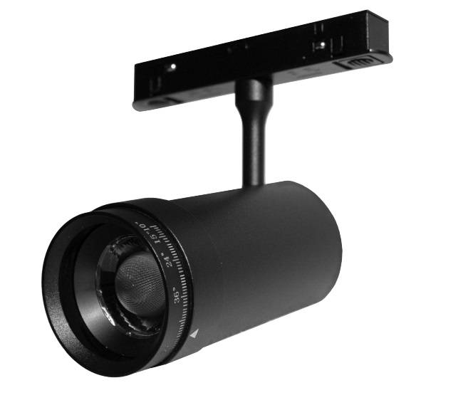 SPOT MR LED 12W 10-55º 2700-6500K DIM SMART NEGRO