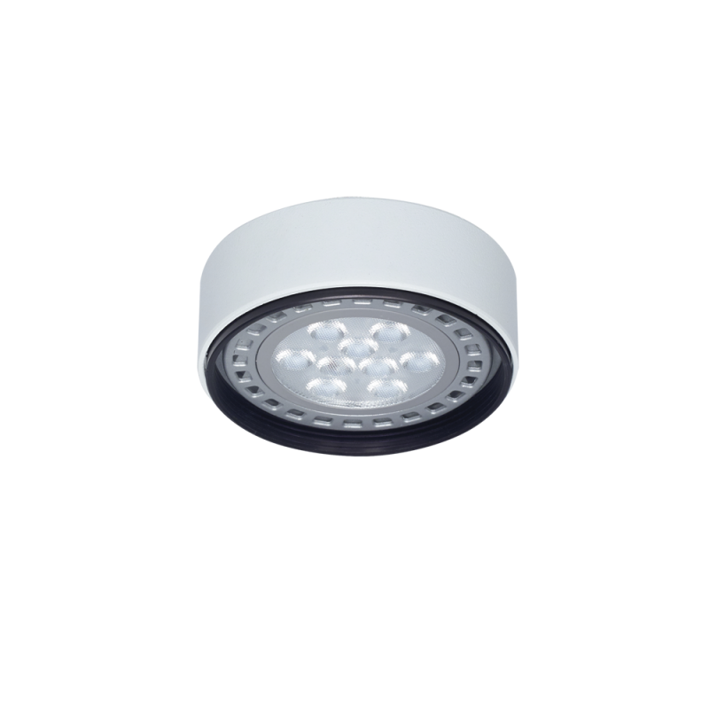 SPOT SEMI EMBUTIDO ONN 1422 GU10 AR111 FIJO BL. NG.