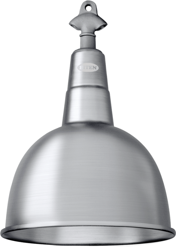 COLGANTE CAMPANA PA421 1L E27 30CM AL.