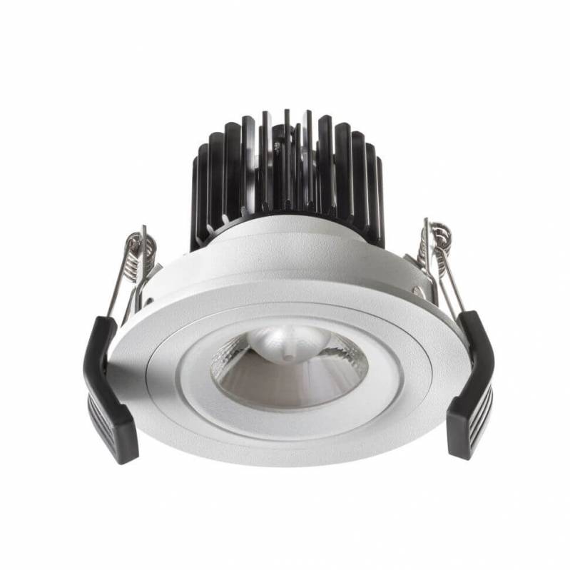 SPOT EMBUTIDO FEDRO R 1223 LED 7W 3000K DIM 46º BL
