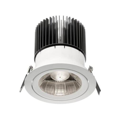 SPOT EMBUTIDO FEDRO R 1306 LED 18W 3000K DIM 50º BL